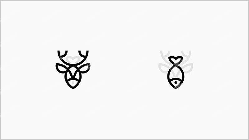 优秀LOGO不一定复杂:运用粗线条的logo设计