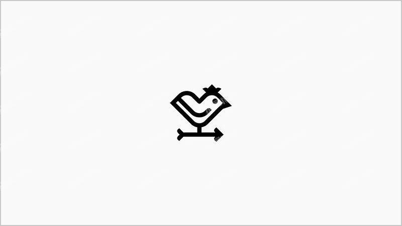 优秀LOGO不一定复杂:运用粗线条的logo设计