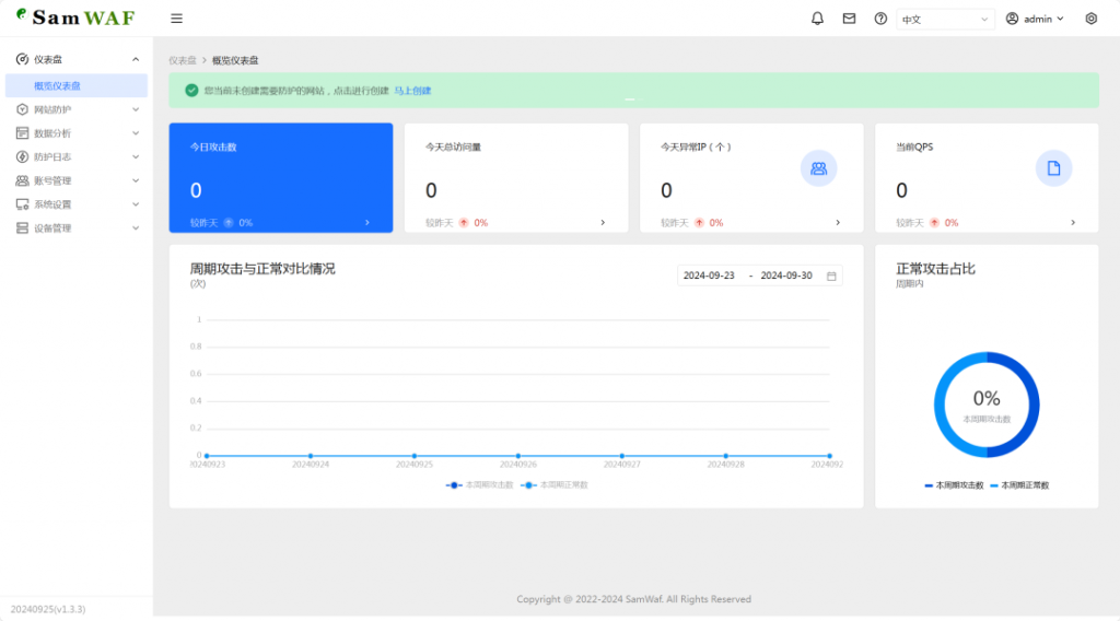 图片[2]-开源|一款适用于小公司、工作室和个人网站的轻量级网站防火墙，私有化部署，数据加密且仅保存本地，多端支持-薄荷云博客