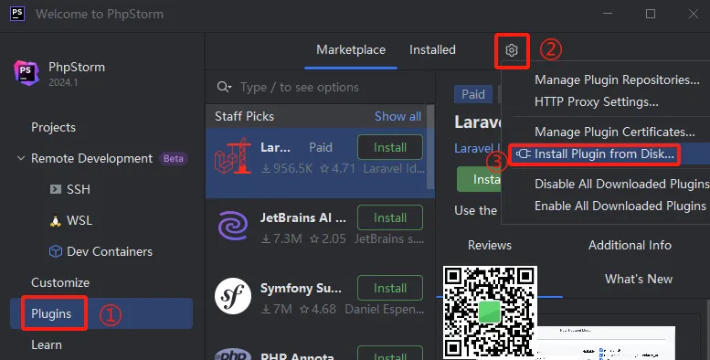 图片[20]-【最新版】PhpStorm2024 中文激活版 PhpStorm 2024.2.1 PHP开发工具，功能强大的PHP IDE-薄荷云博客